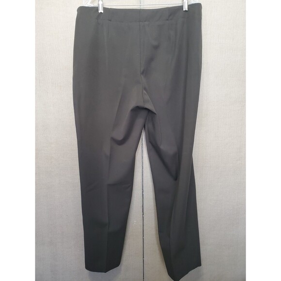 Talbots Classic Side-Zip Gray Knit Dress Pants Size 16 - Picture 2 of 5